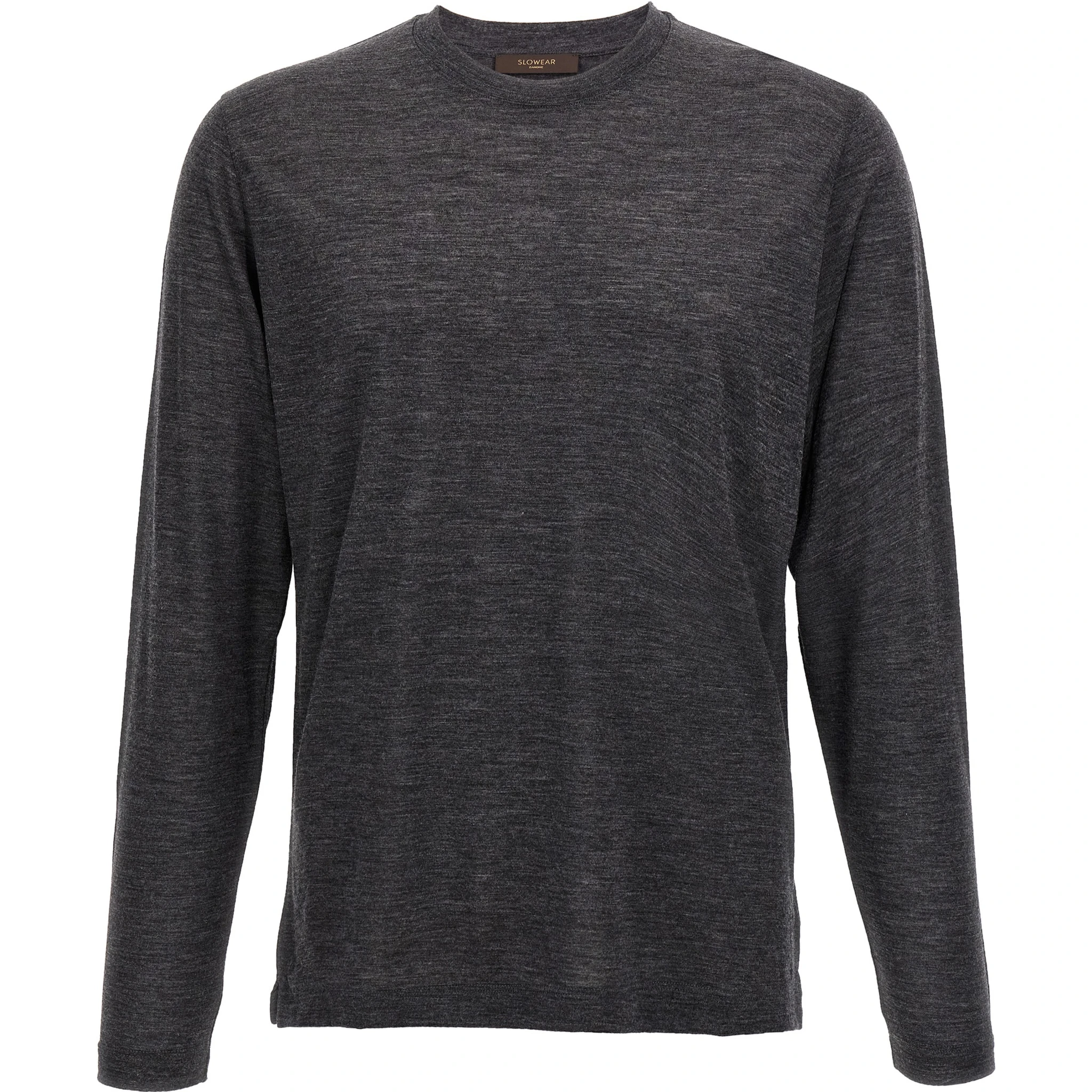 Gray Virgin Wool Sportswear