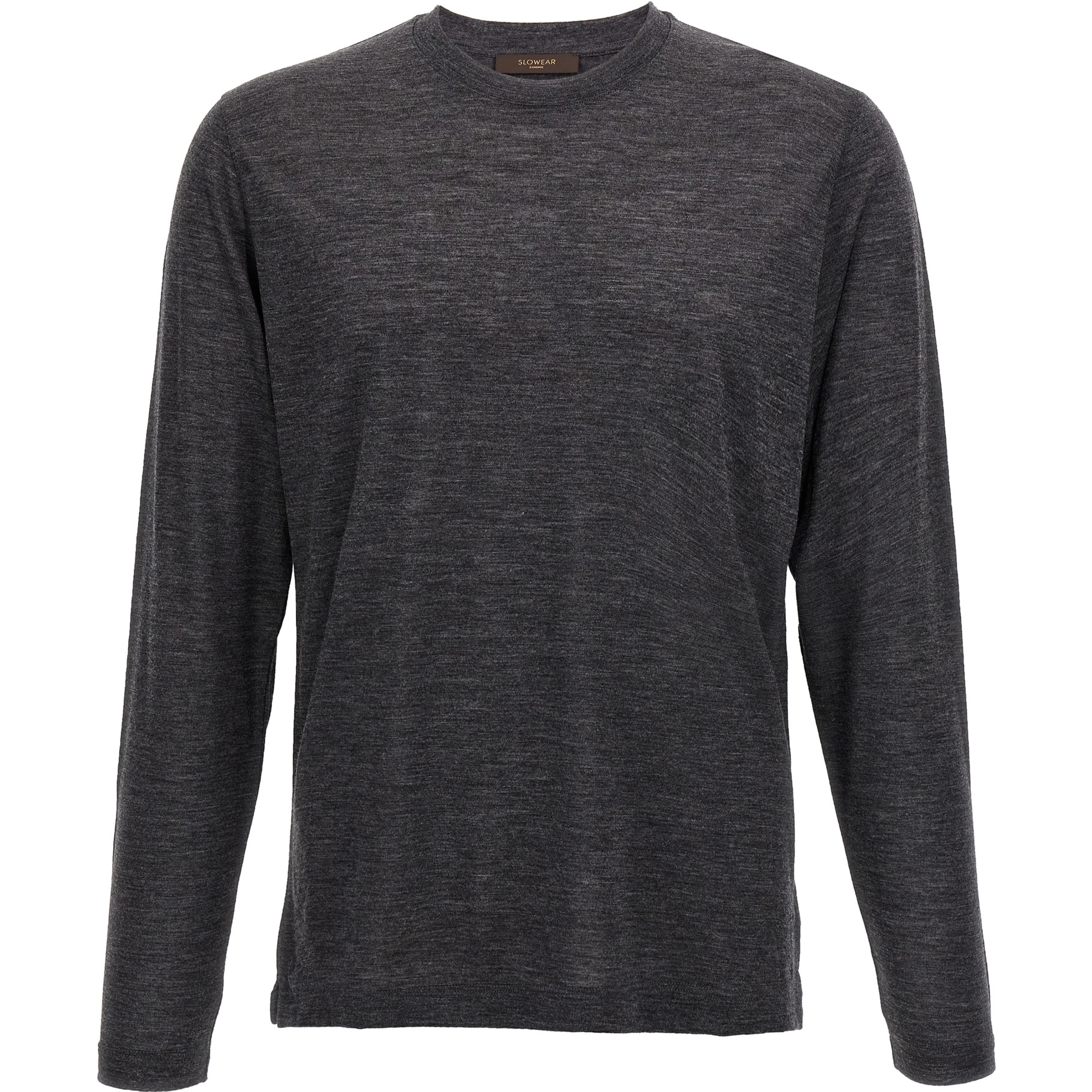 Gray Virgin Wool Sportswear