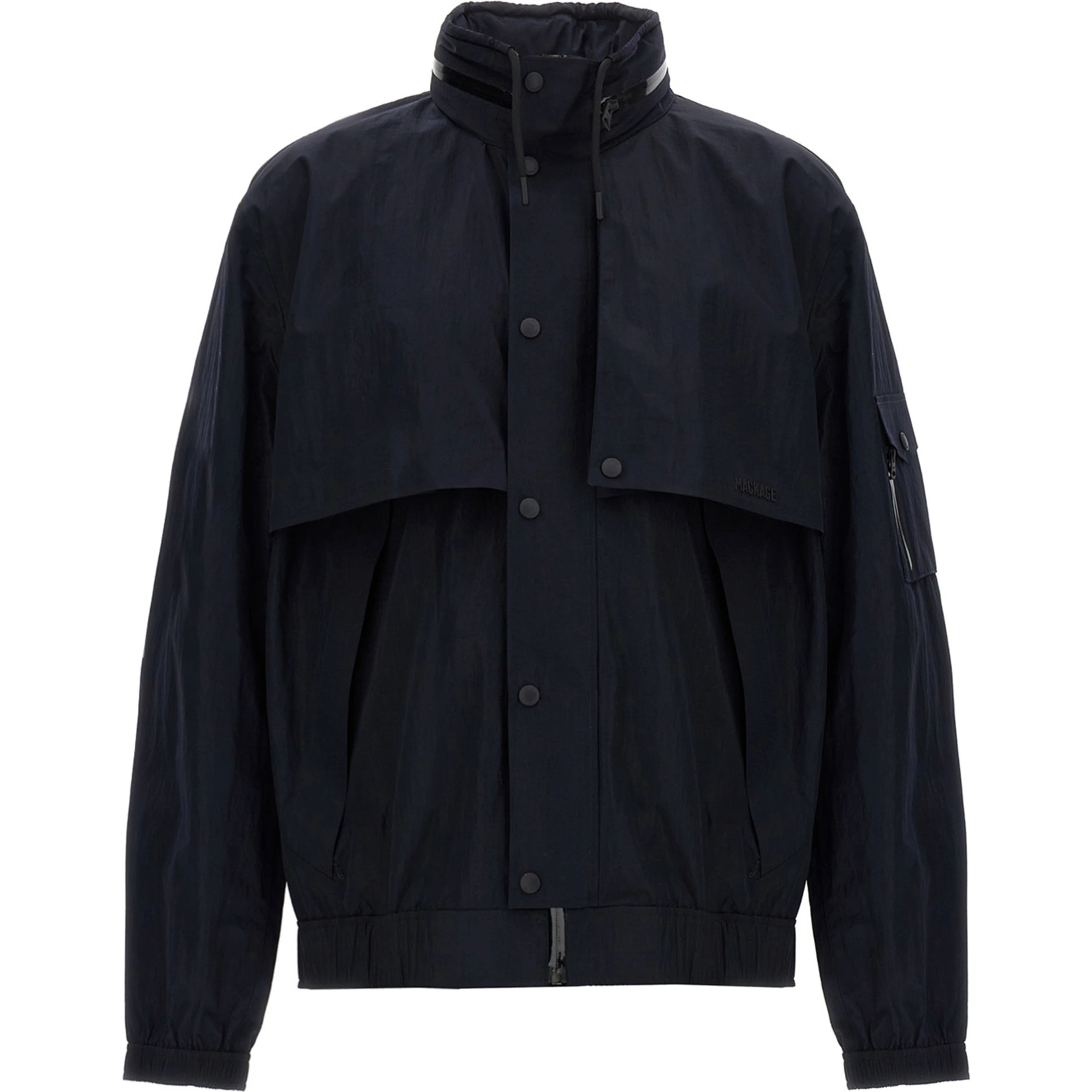 Blue Polyamide Shell Jacket