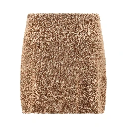 Multicolor Virgin Wool Long Skirt