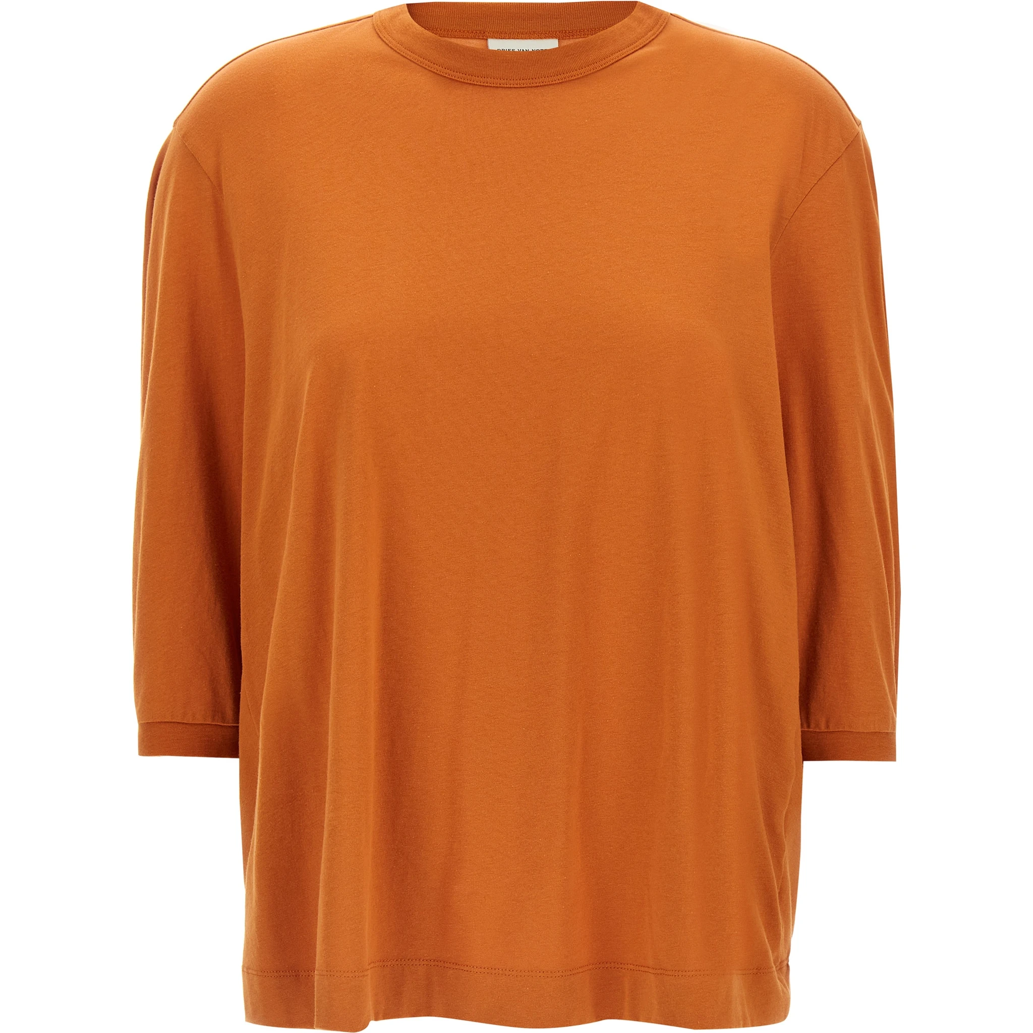 Orange Cotton T-Shirt