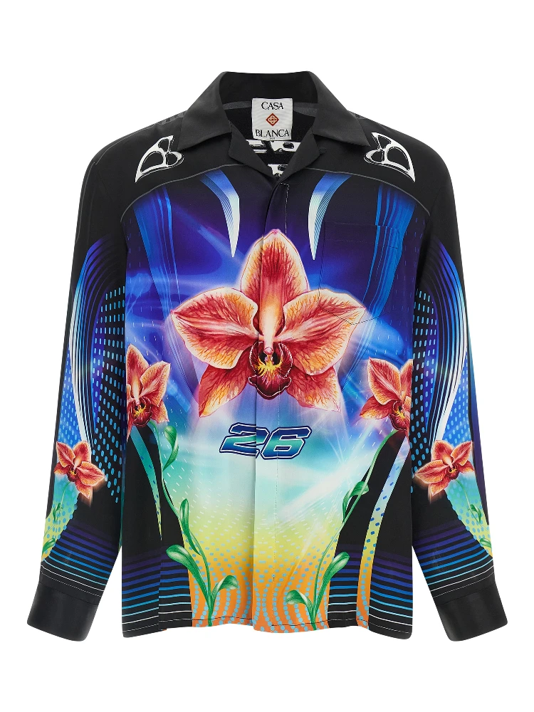 Multicolor Silk Blouse