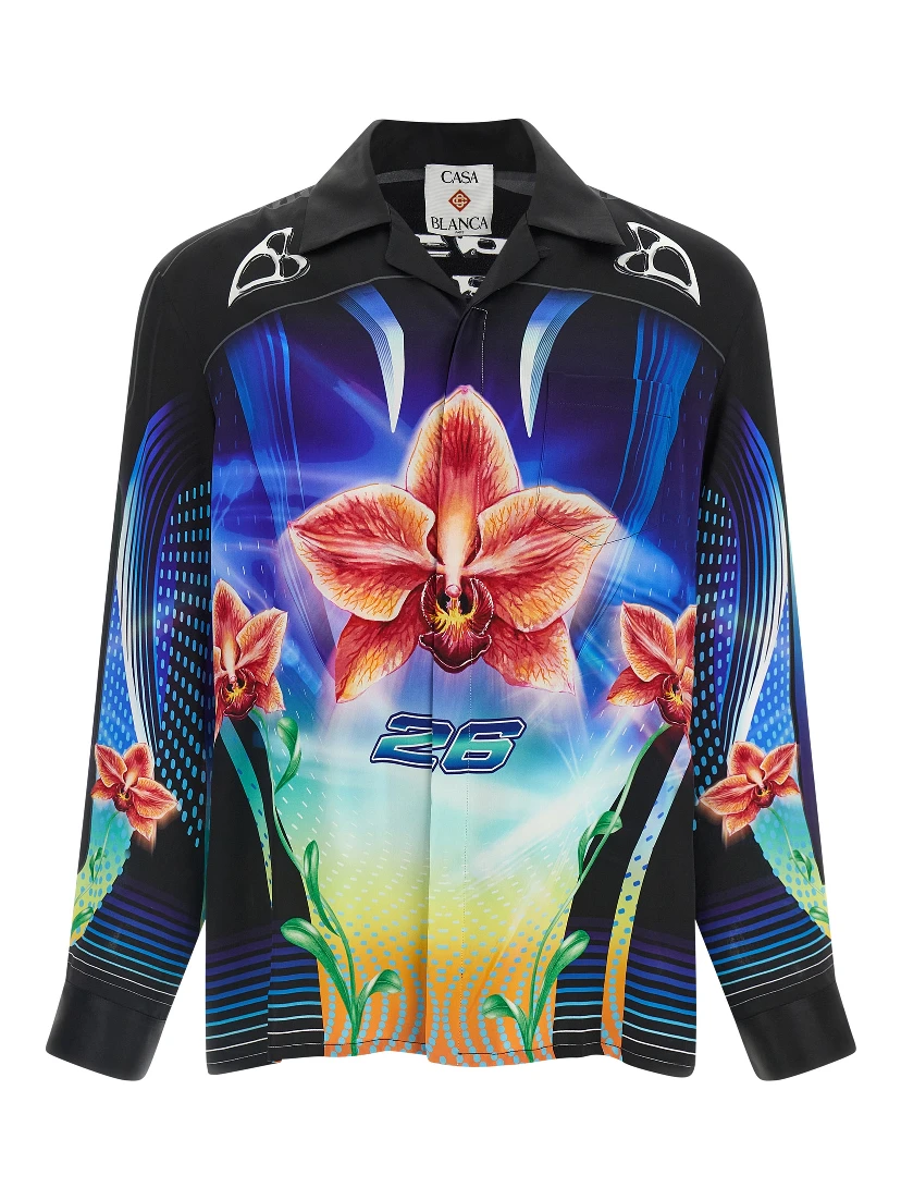 Multicolor Silk Blouse