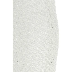 White Polyester Long Dress