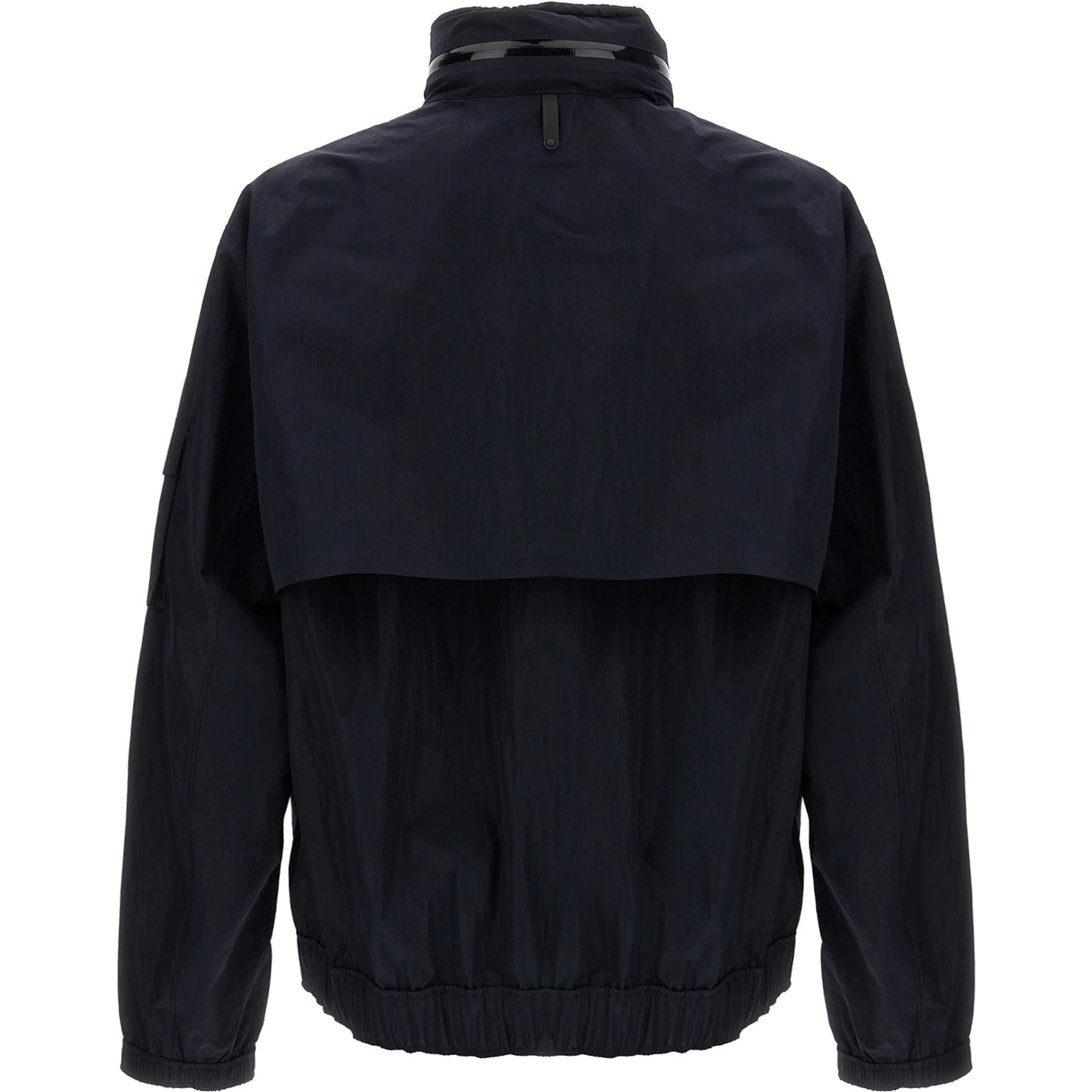 Blue Polyamide Shell Jacket