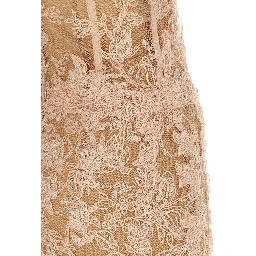 Multicolor Polyester Midi Dress