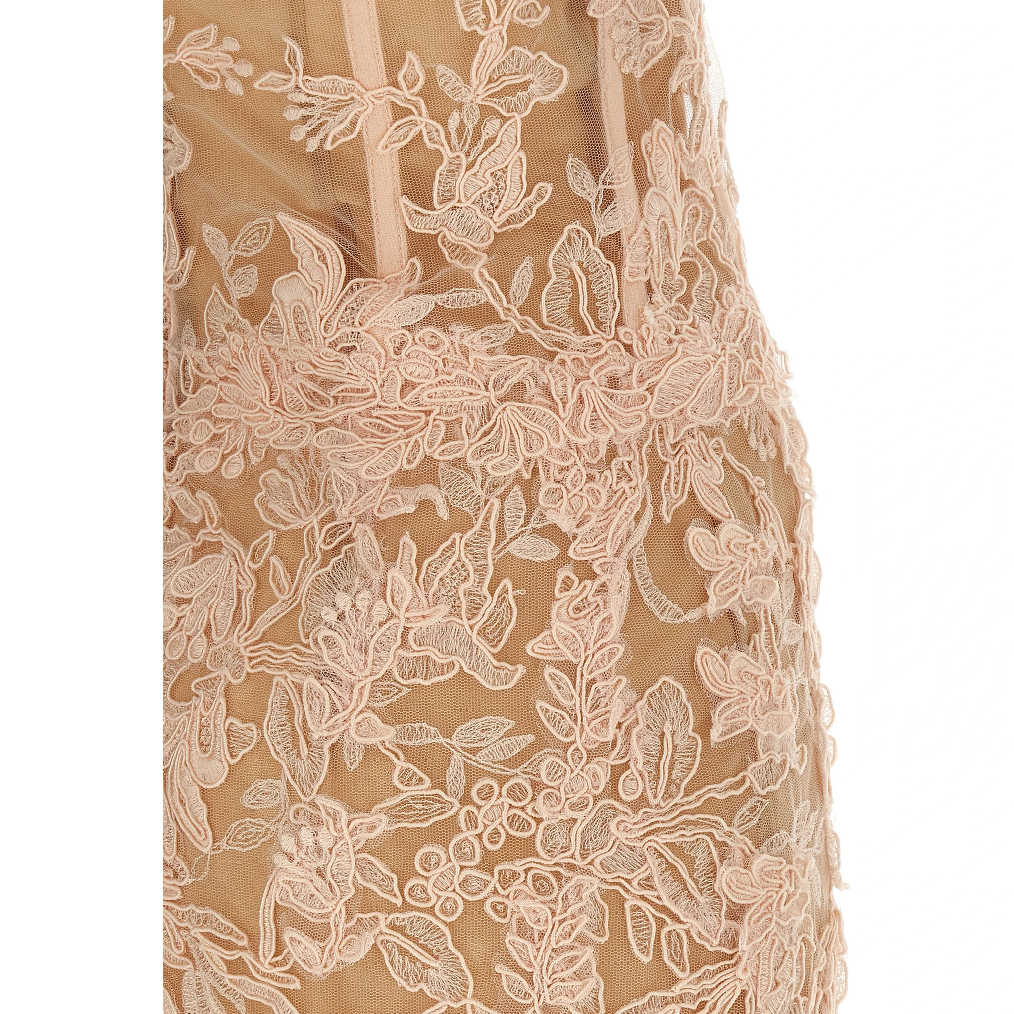 Multicolor Polyester Midi Dress