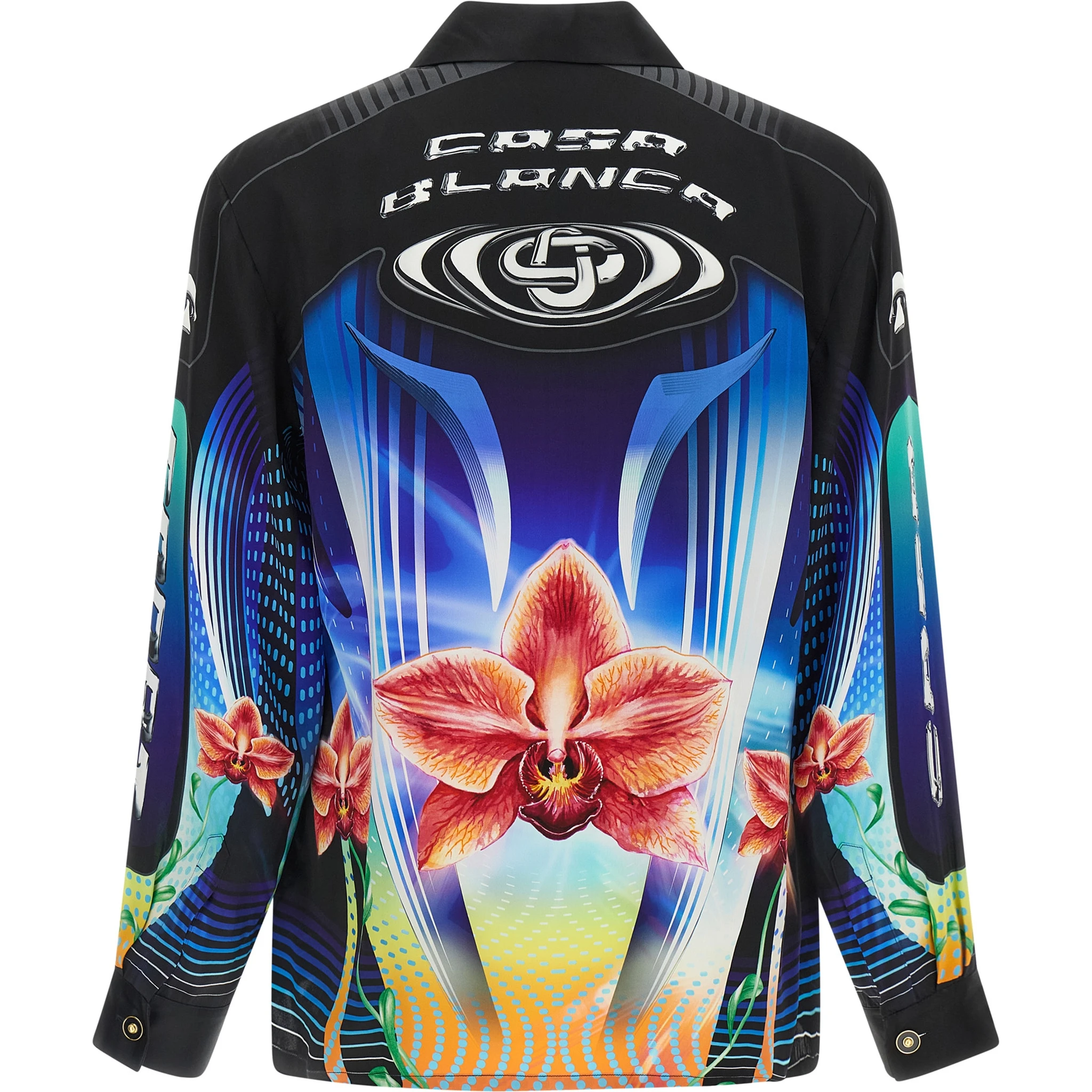 Multicolor Silk Blouse