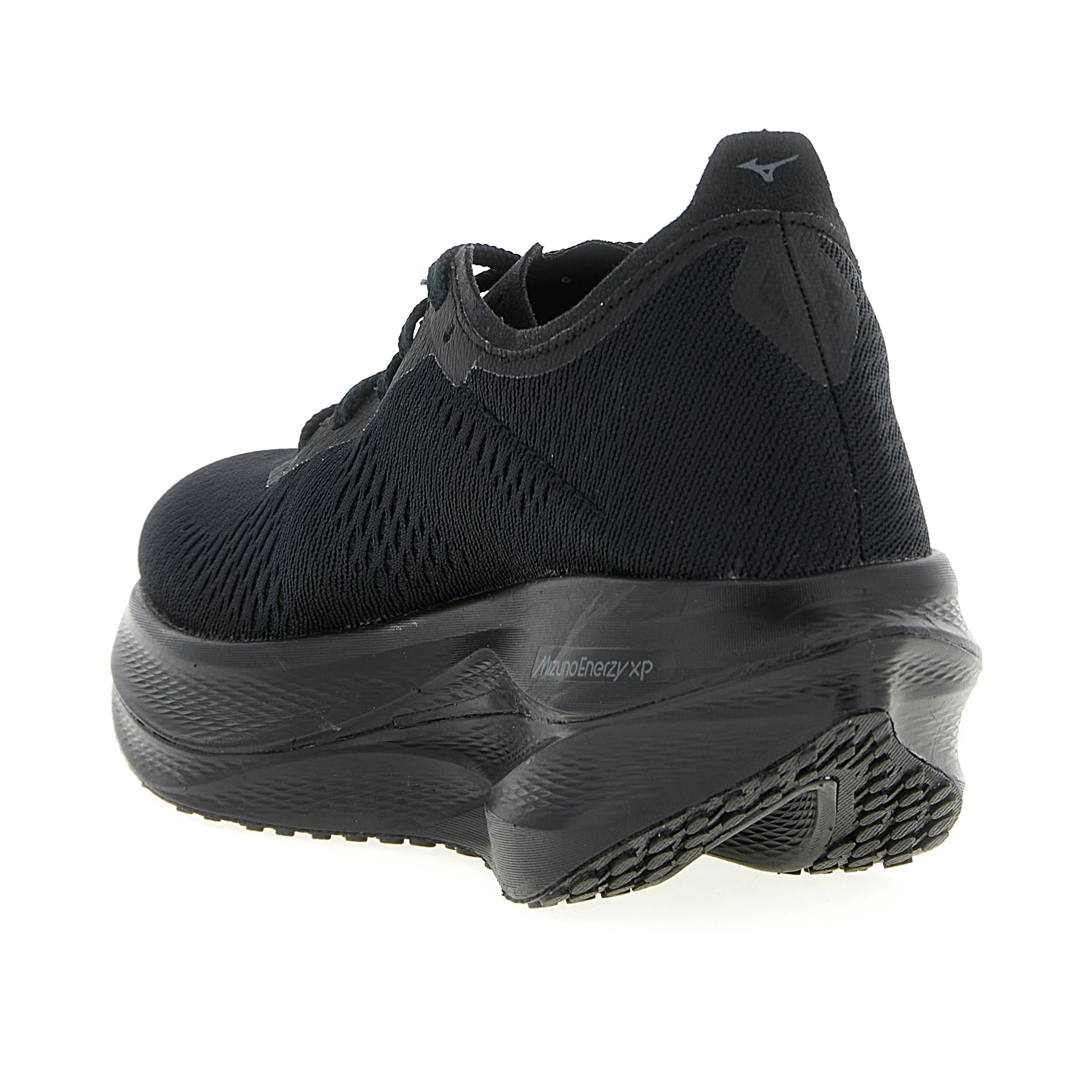 Black Synthetic Athletic Sneakers