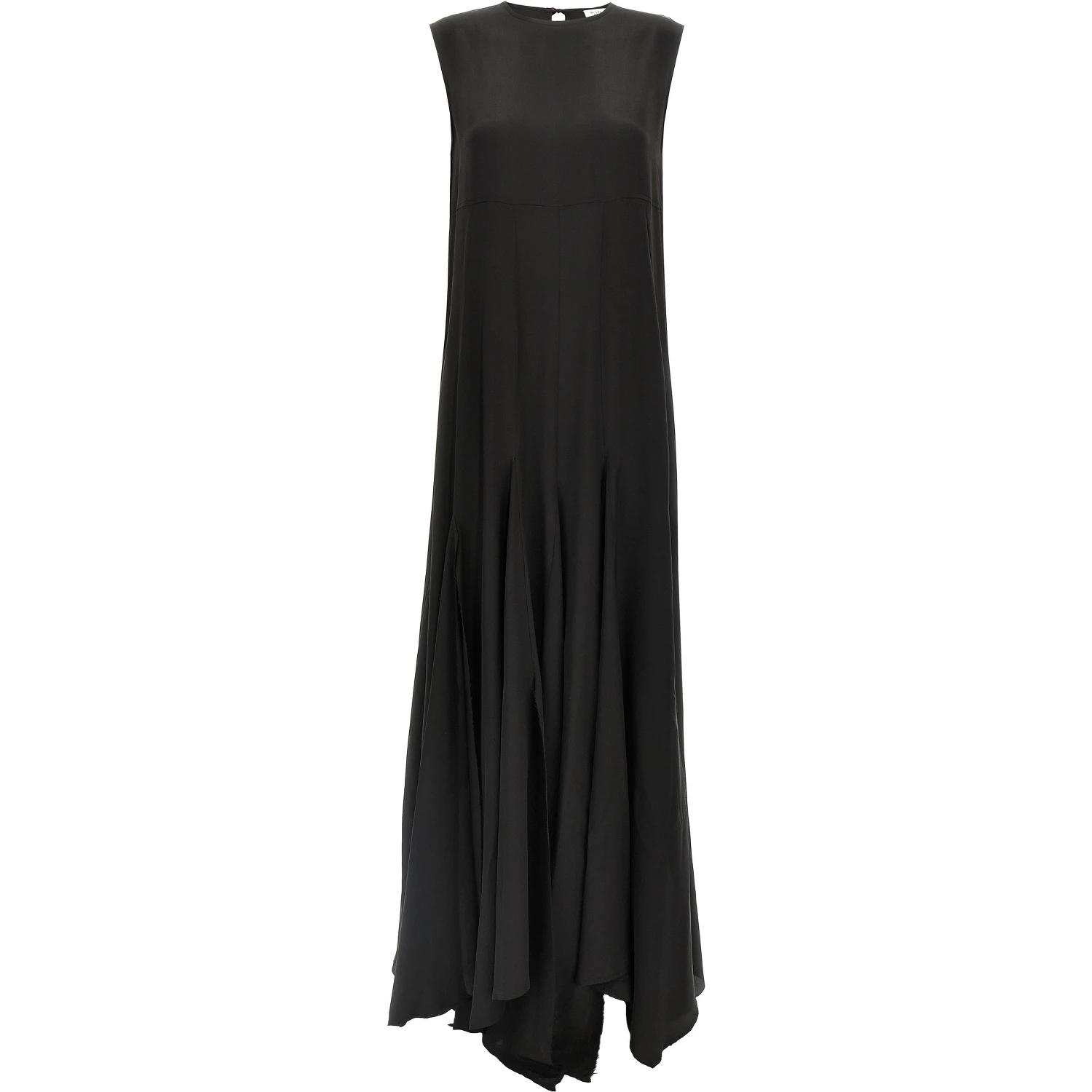 Black Silk Long Dress