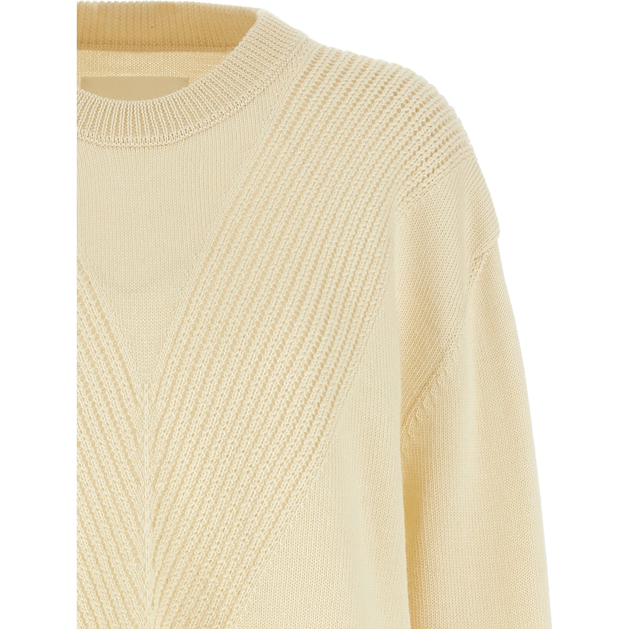 White Wool Cardigan
