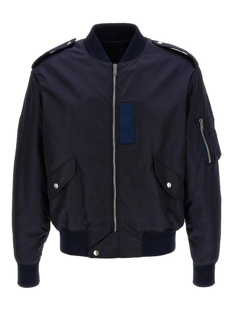 Blue Polyamide Bomber