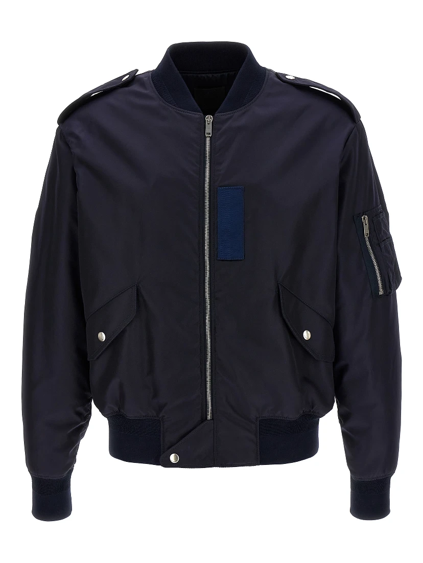 Blue Polyamide Bomber