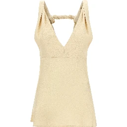 Beige Viscose Shirt