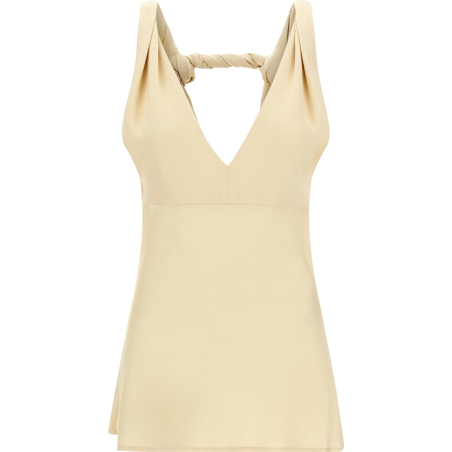 Beige Viscose Shirt