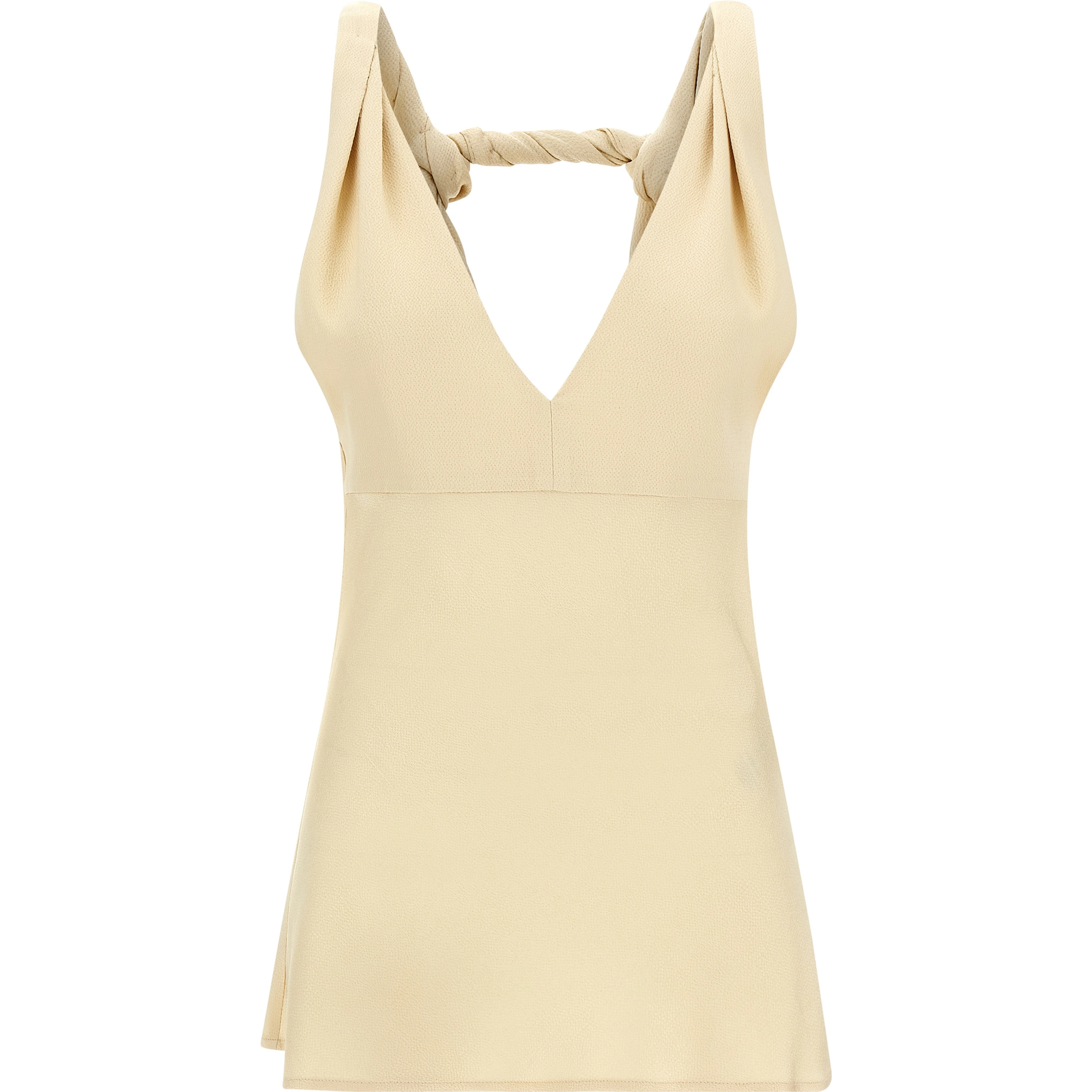 Beige Viscose Shirt