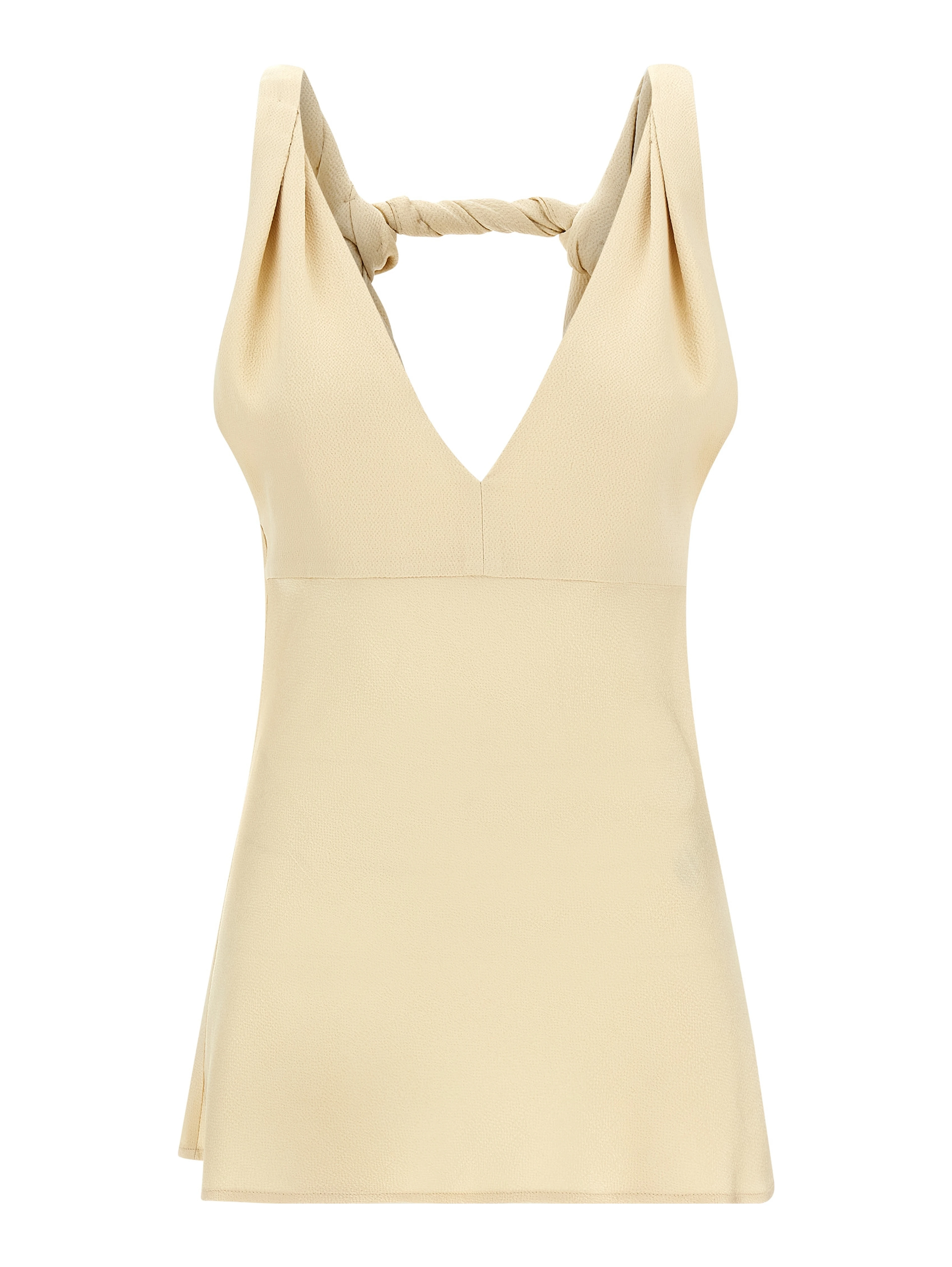 Beige Viscose Shirt