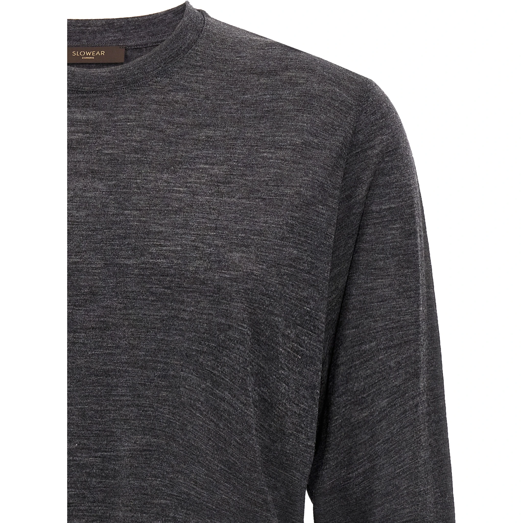 Gray Virgin Wool Sportswear