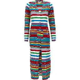 Multicolor Viscose Cardigan