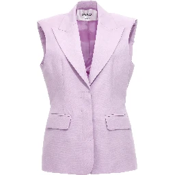 Purple Cotton Blazer