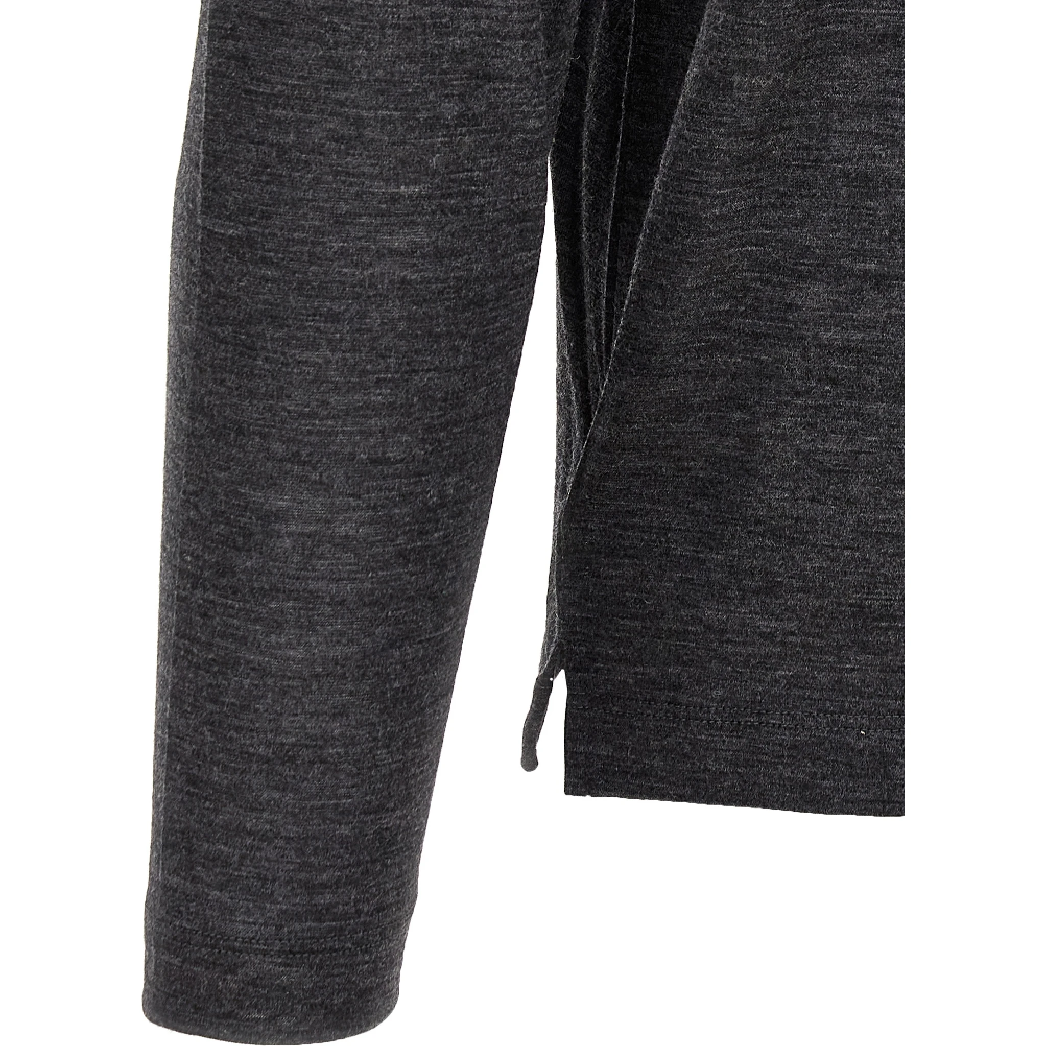 Gray Virgin Wool Sportswear