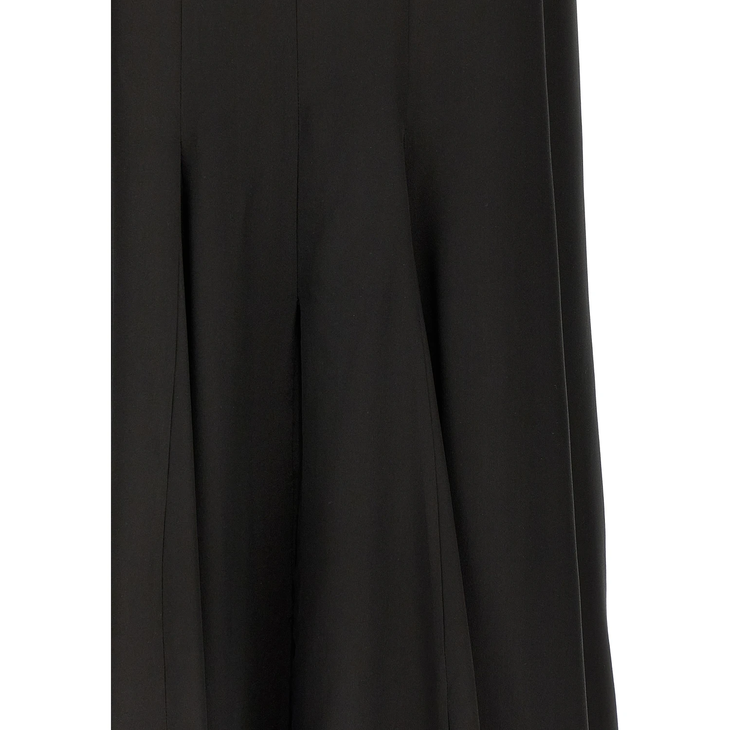 Black Silk Long Dress