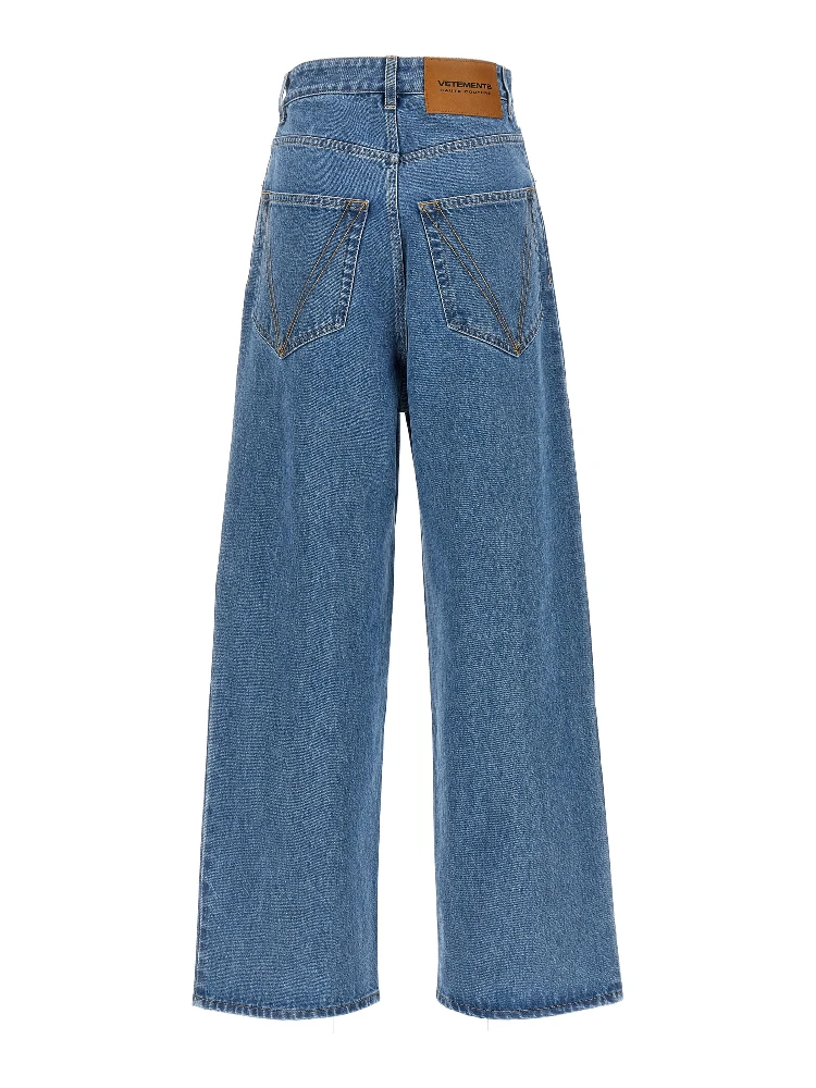 Blue Cotton Relaxed Fit Jeans alternative