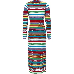 Multicolor Viscose Cardigan