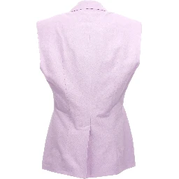 Purple Cotton Blazer