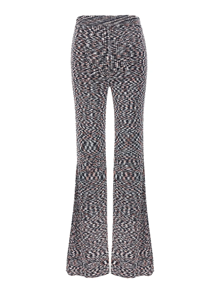 Multicolor Viscose Flared Pants alternative