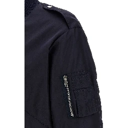 Blue Polyamide Bomber