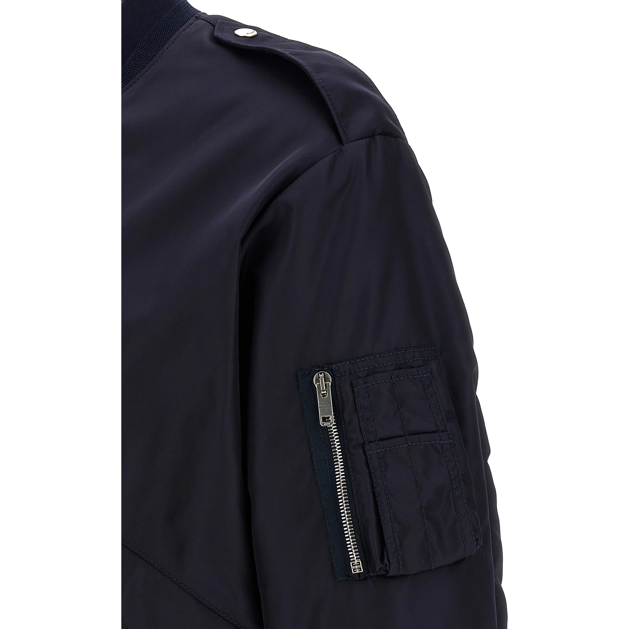 Blue Polyamide Bomber