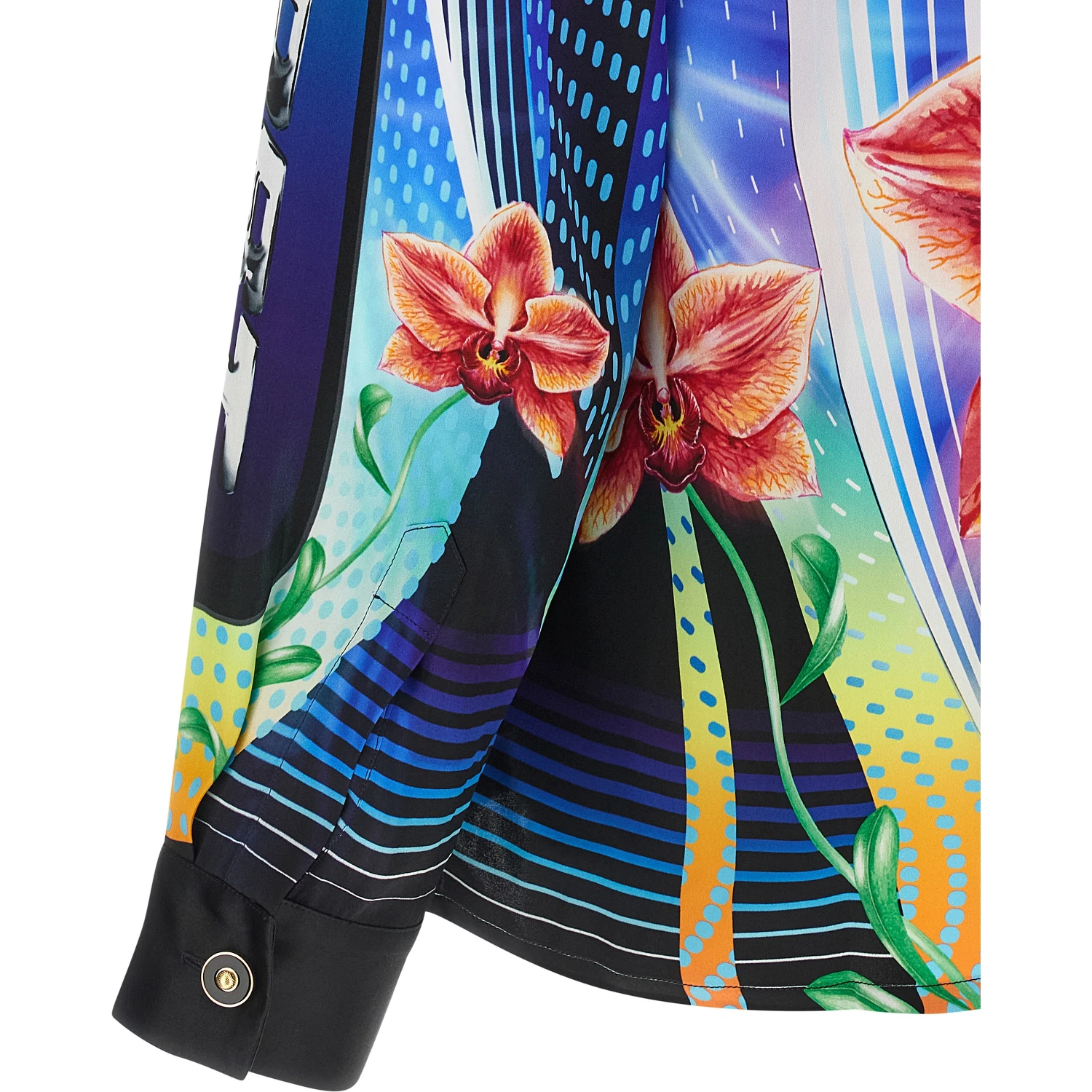 Multicolor Silk Blouse