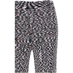 Multicolor Viscose Flared Pants