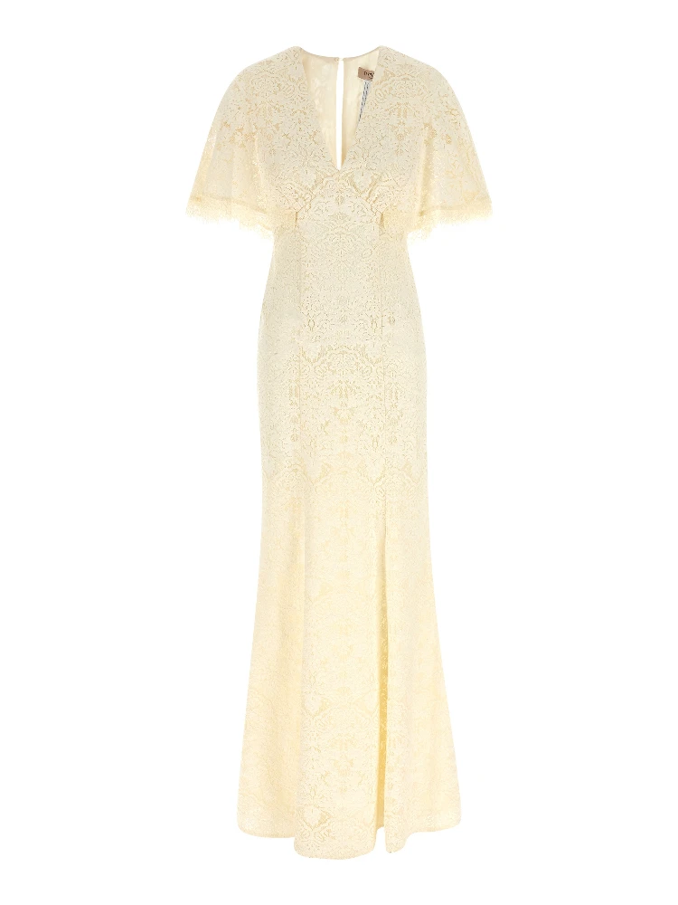White Cotton Long Dress