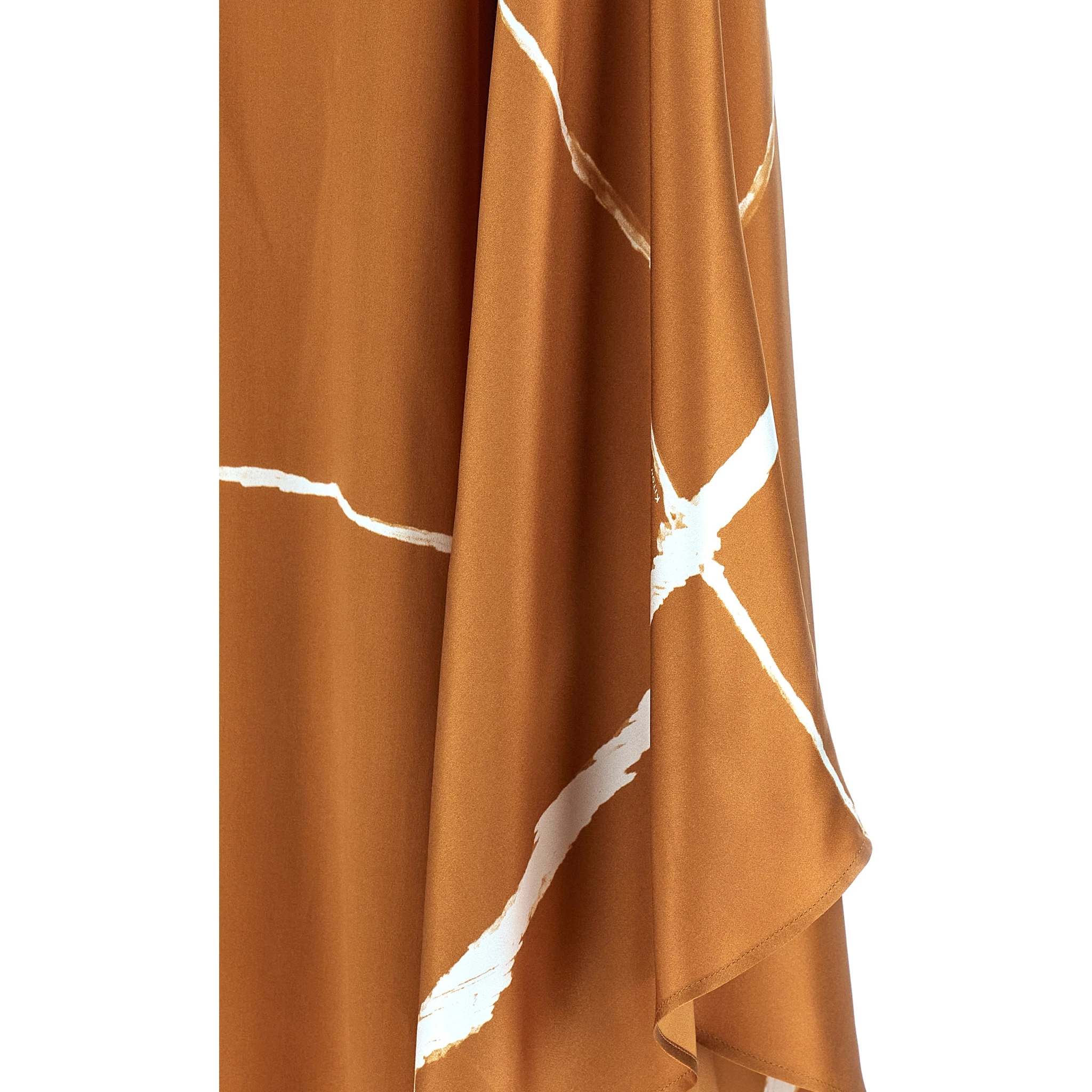 Brown Silk Blouse