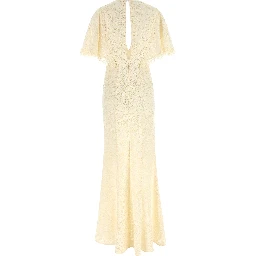 White Cotton Long Dress