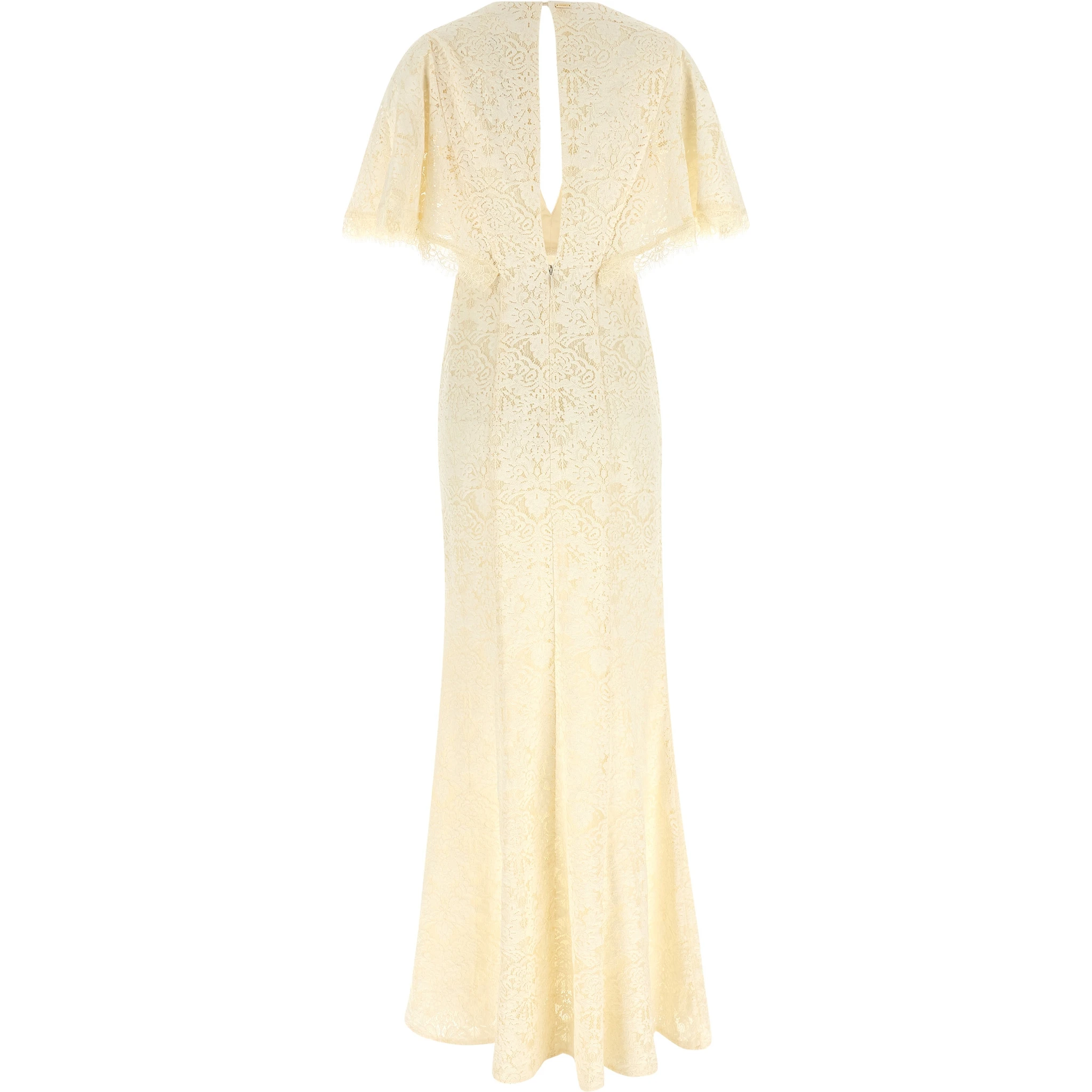White Cotton Long Dress