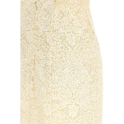 White Cotton Long Dress