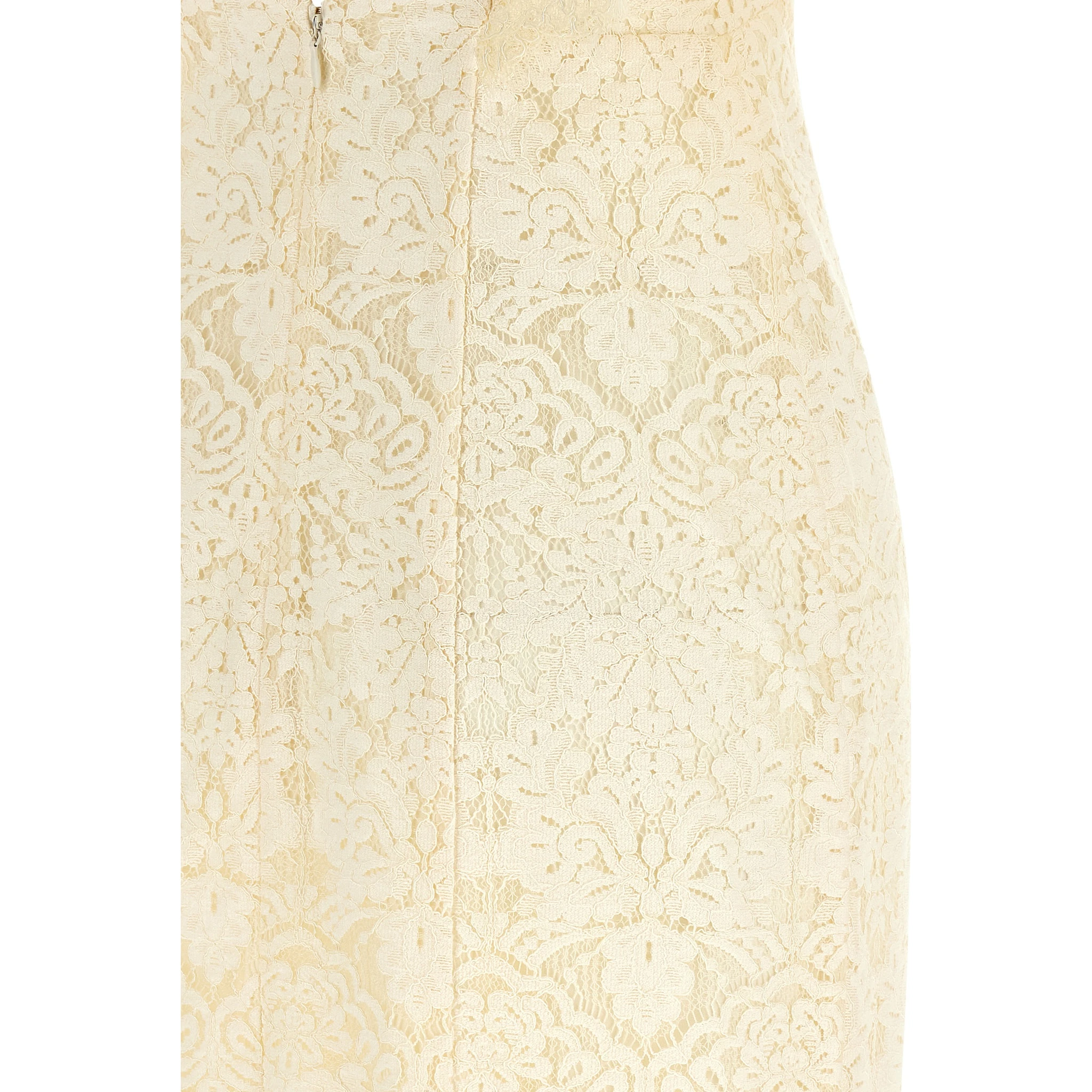 White Cotton Long Dress