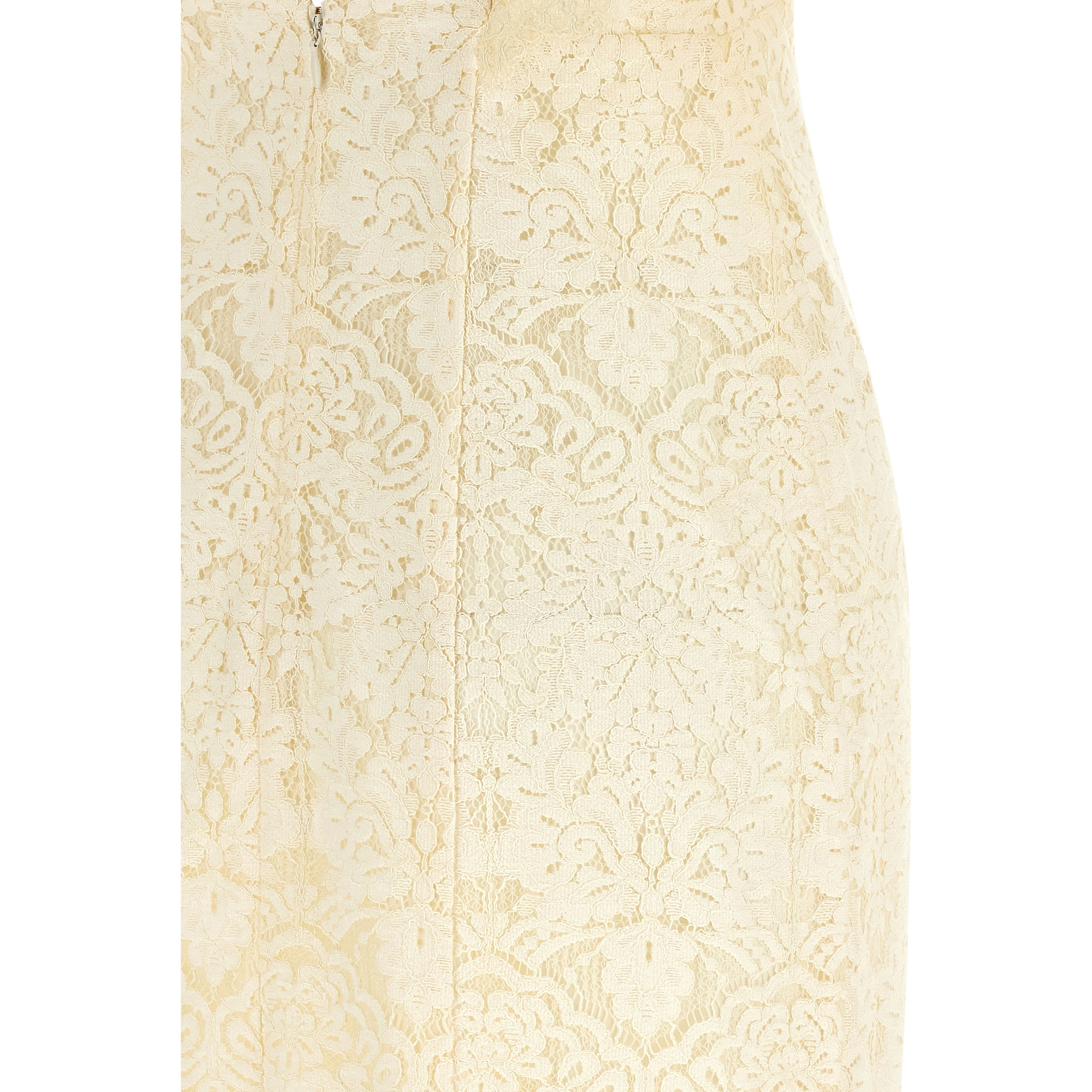 White Cotton Long Dress