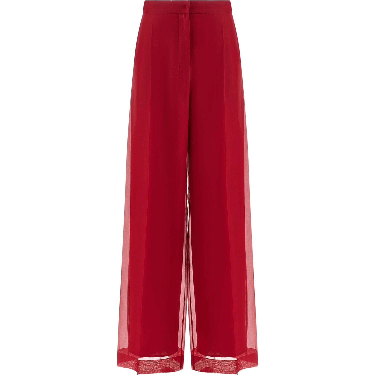 Multicolor Silk Casual Pants