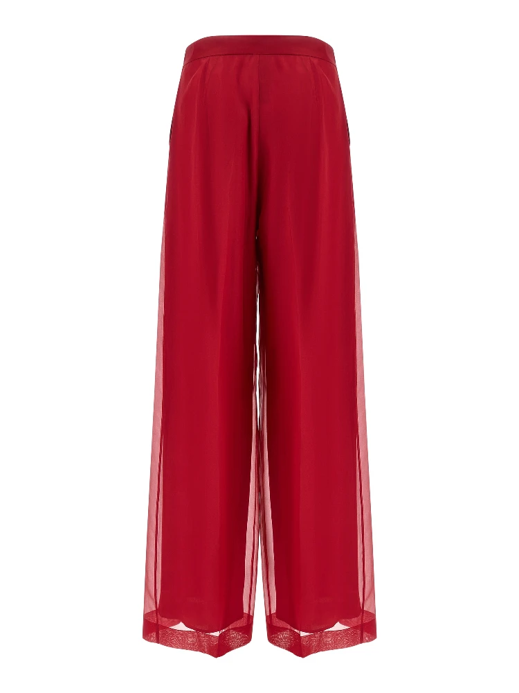 Multicolor Silk Casual Pants alternative