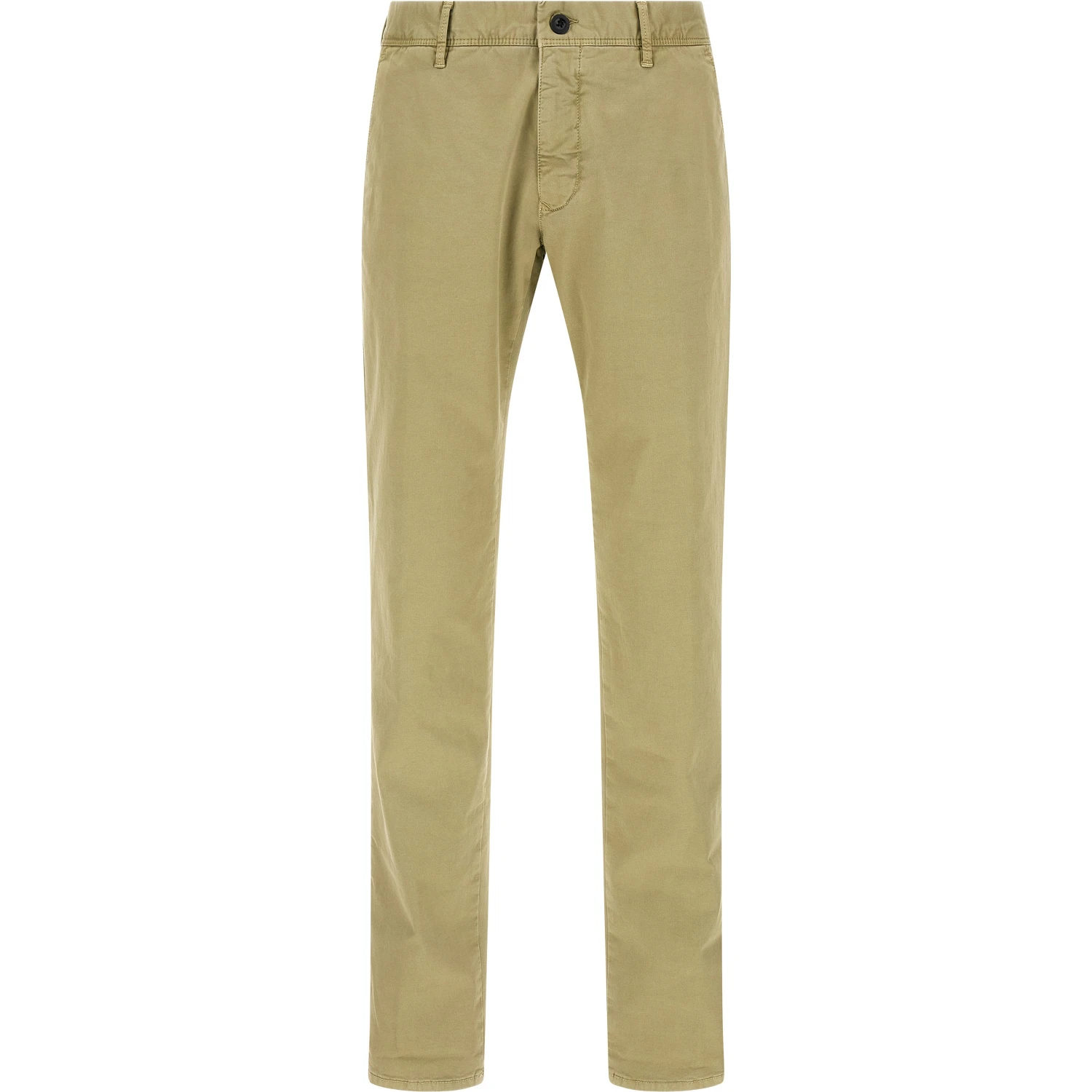 Bicolor Cotton Casual Pants