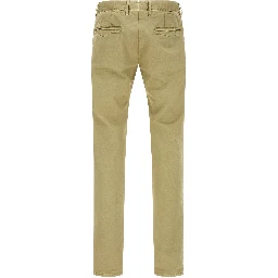 Bicolor Cotton Casual Pants