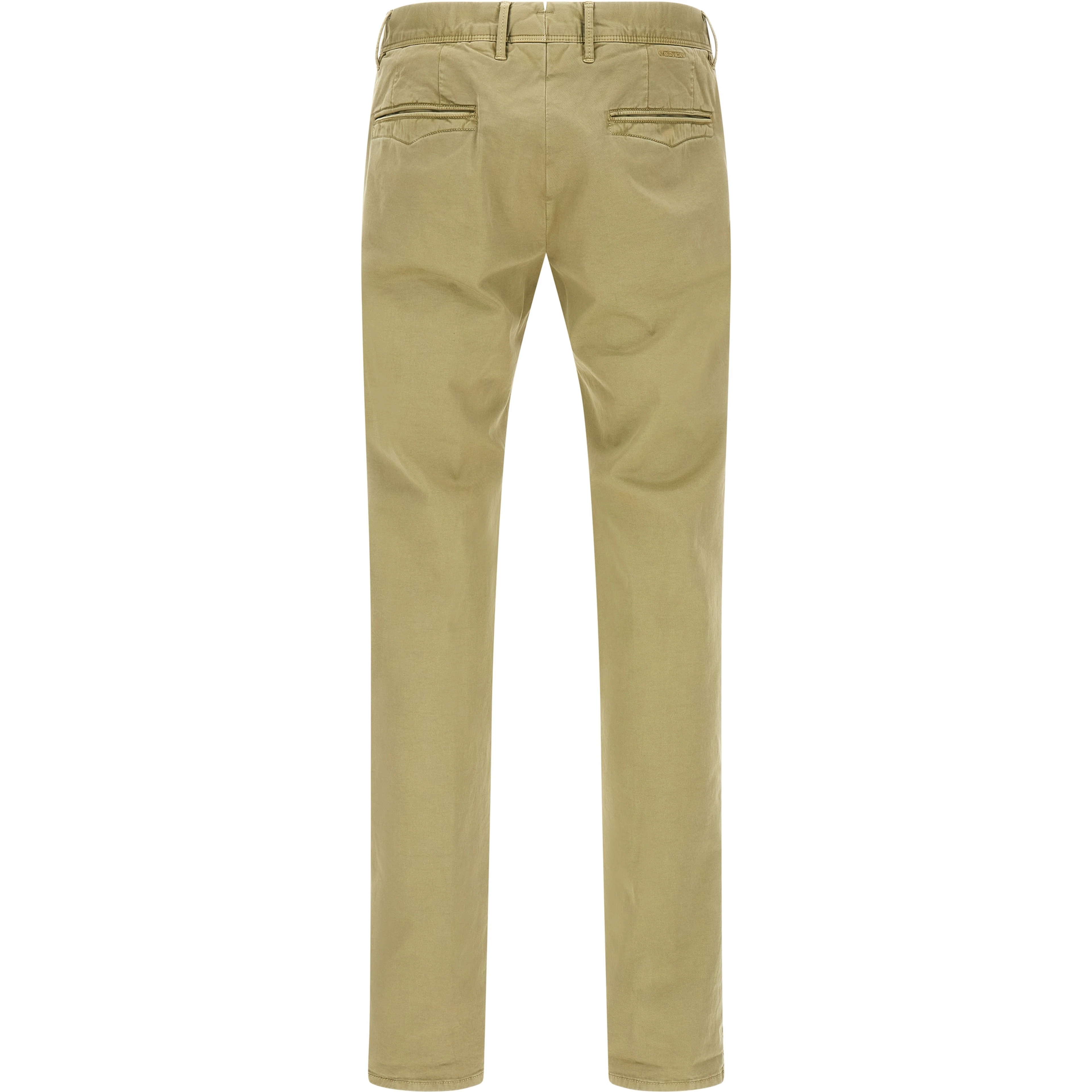 Bicolor Cotton Casual Pants