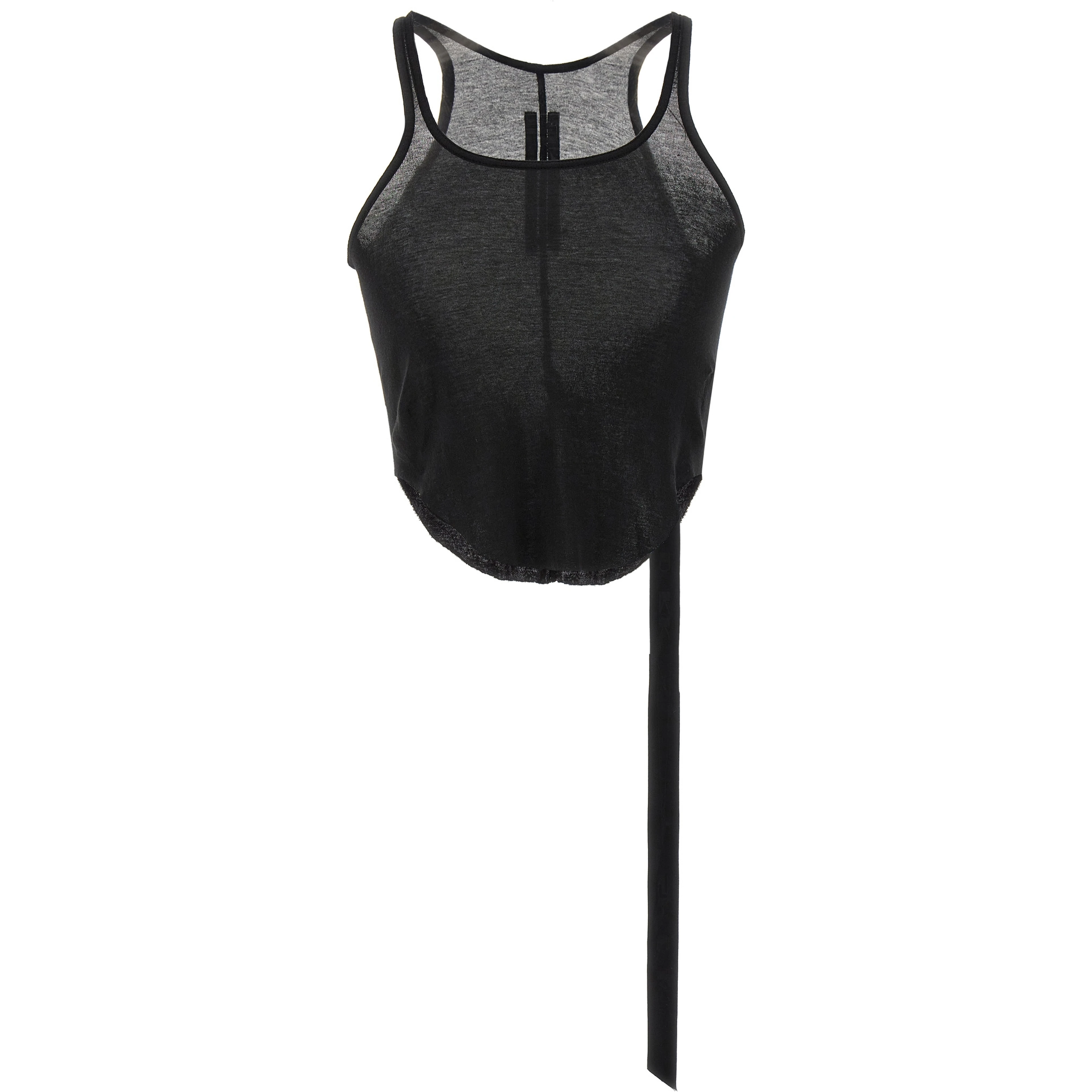 Black Cotton Tank Tops