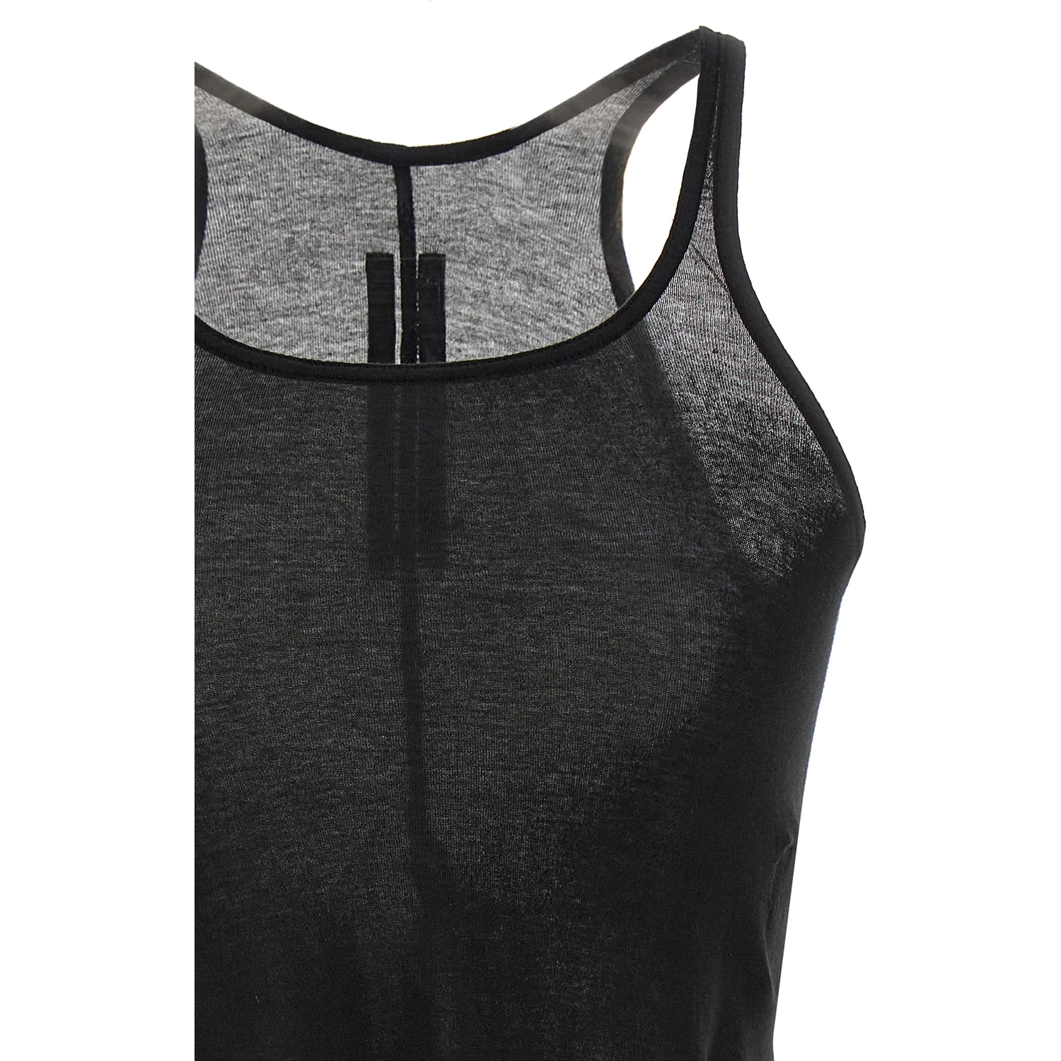 Black Cotton Tank Tops