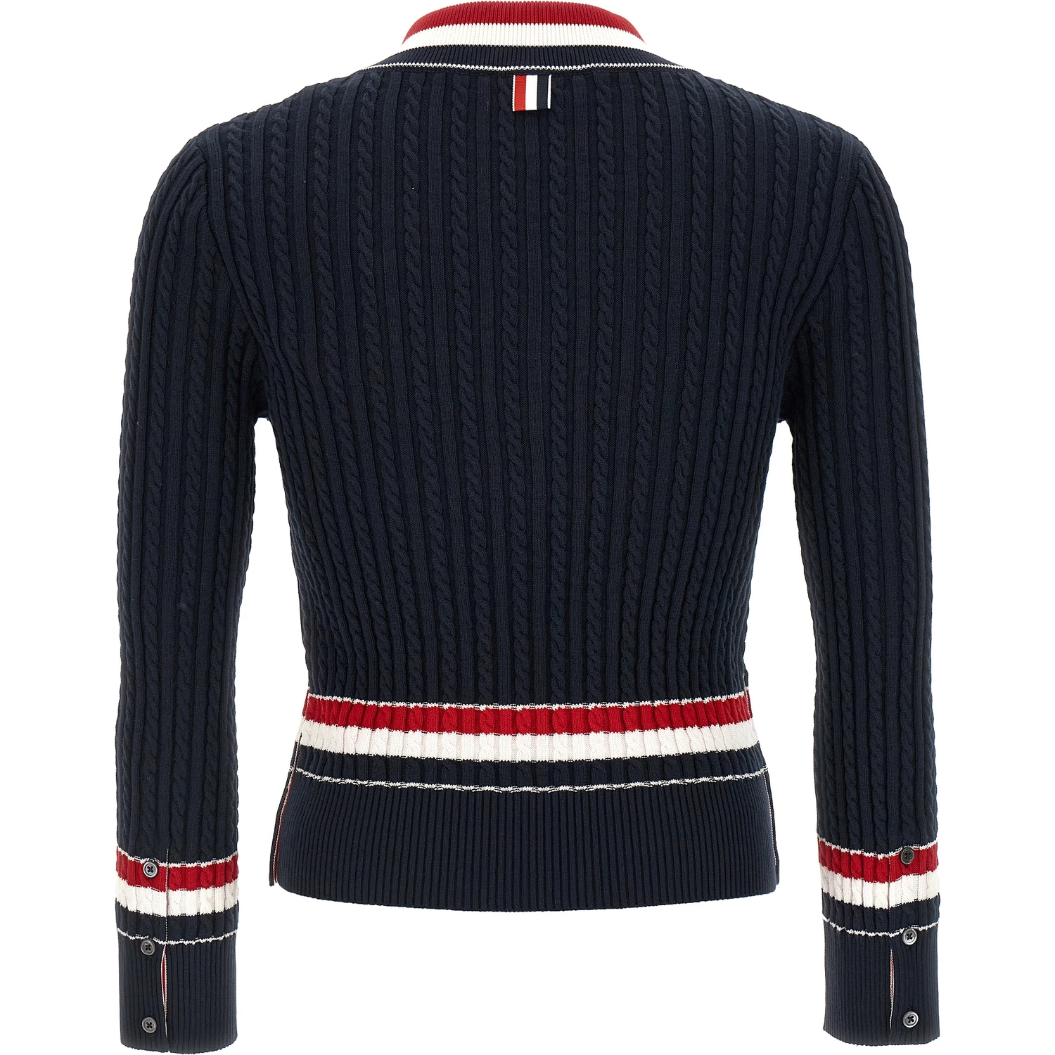 Blue Cotton Cardigan