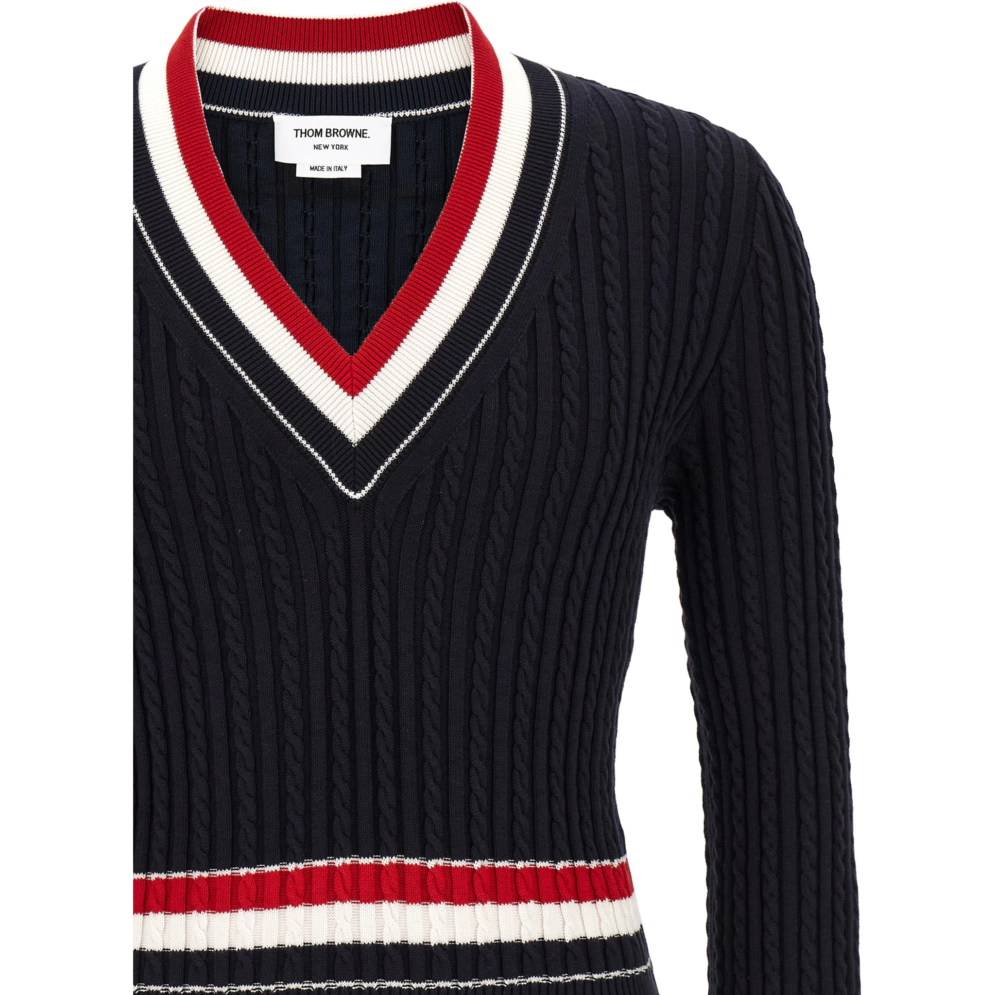 Blue Cotton Cardigan